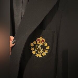 Vintage Lauren Ralph Lauren crested blazer